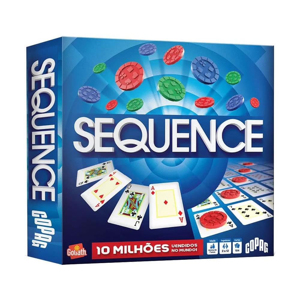 Capa de JOGO TABULEIRO - SEQUENCE - 31553